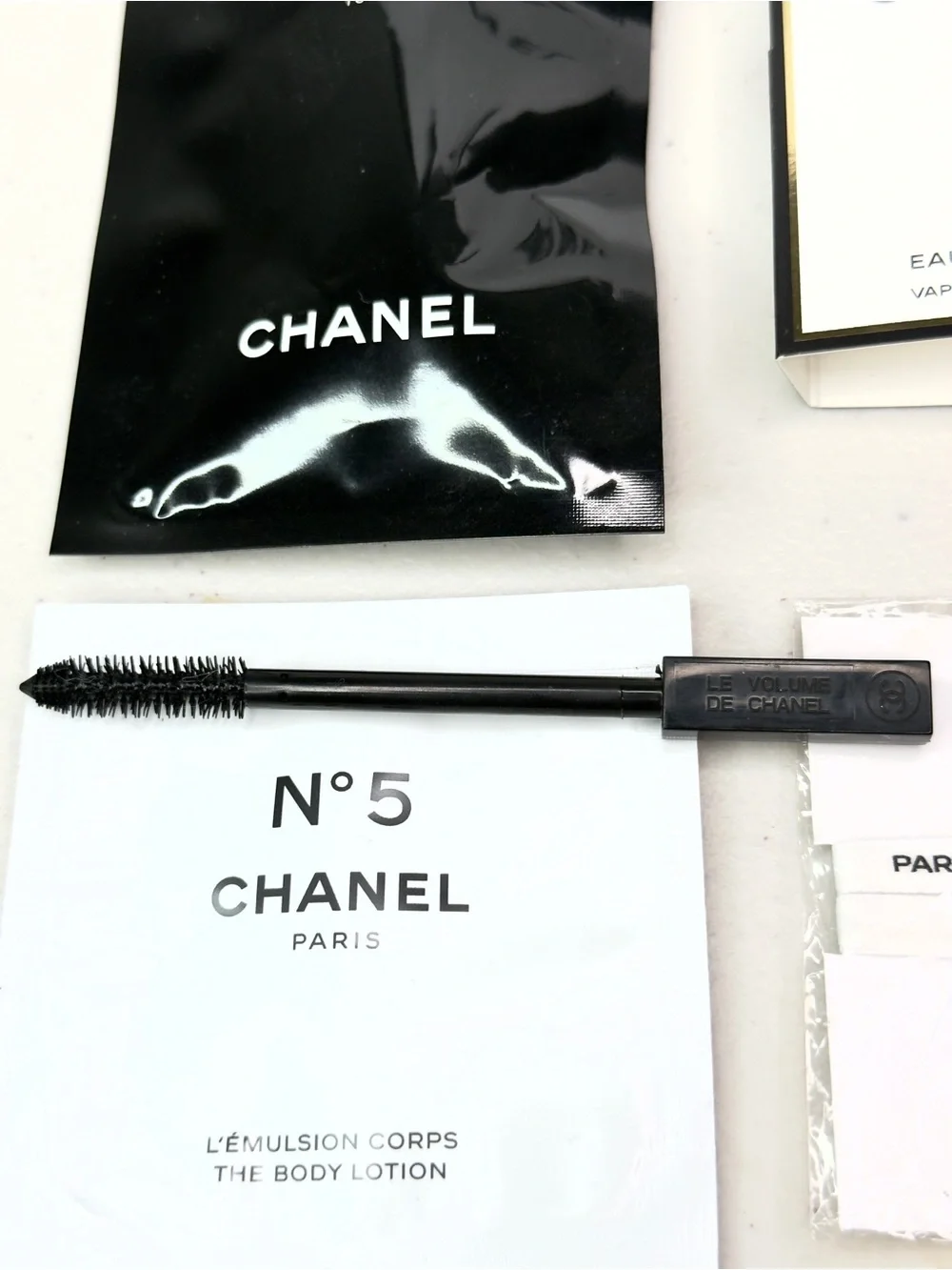 CHANEL Beauty Sample Bundle N°5 Mascara Fragrance NEW
